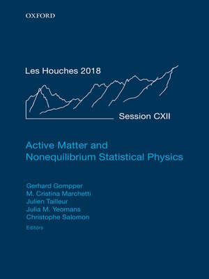 cover image of Active Matter and Nonequilibrium Statistical Physics